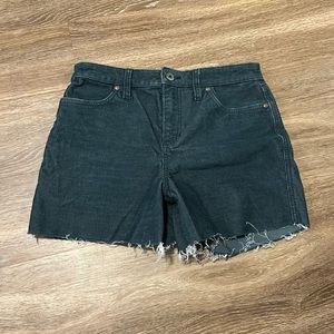 Carve Designs Green Corduroy Shorts
